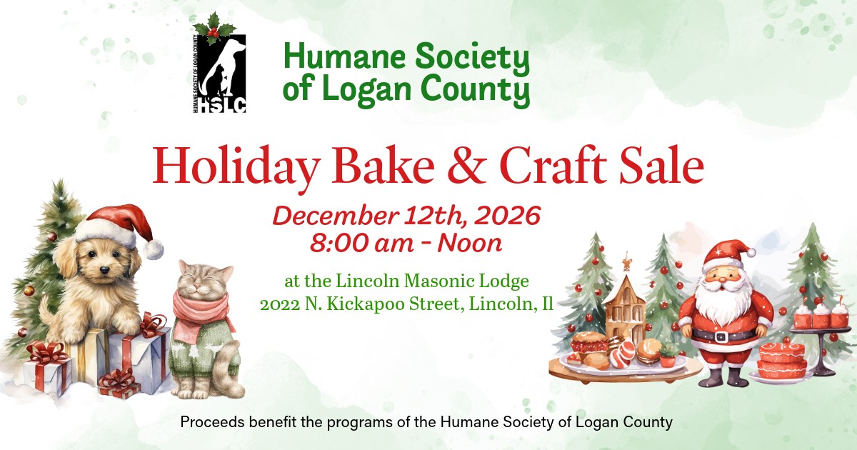 HSLC Holiday Bake & Craft Sale flyer