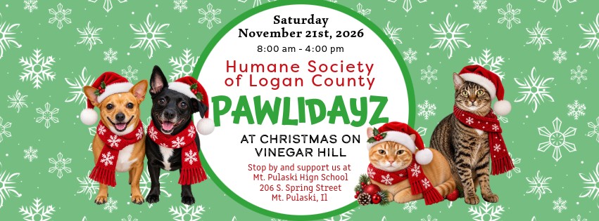 Pawlidayz at Christmas on Vinegar Hill flyer