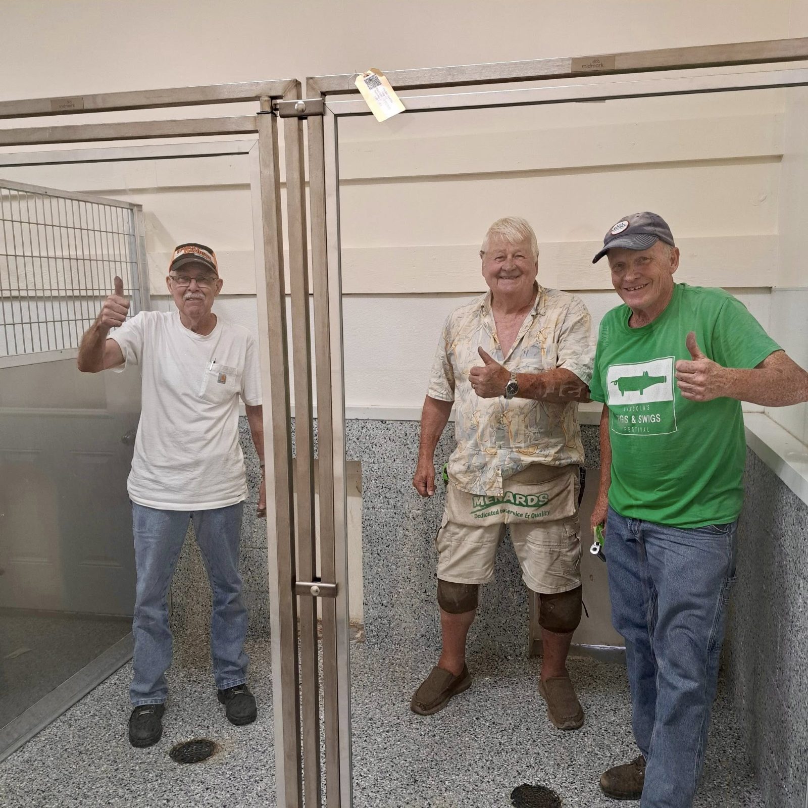 Dog Room New Floor New Kennels photo 6
