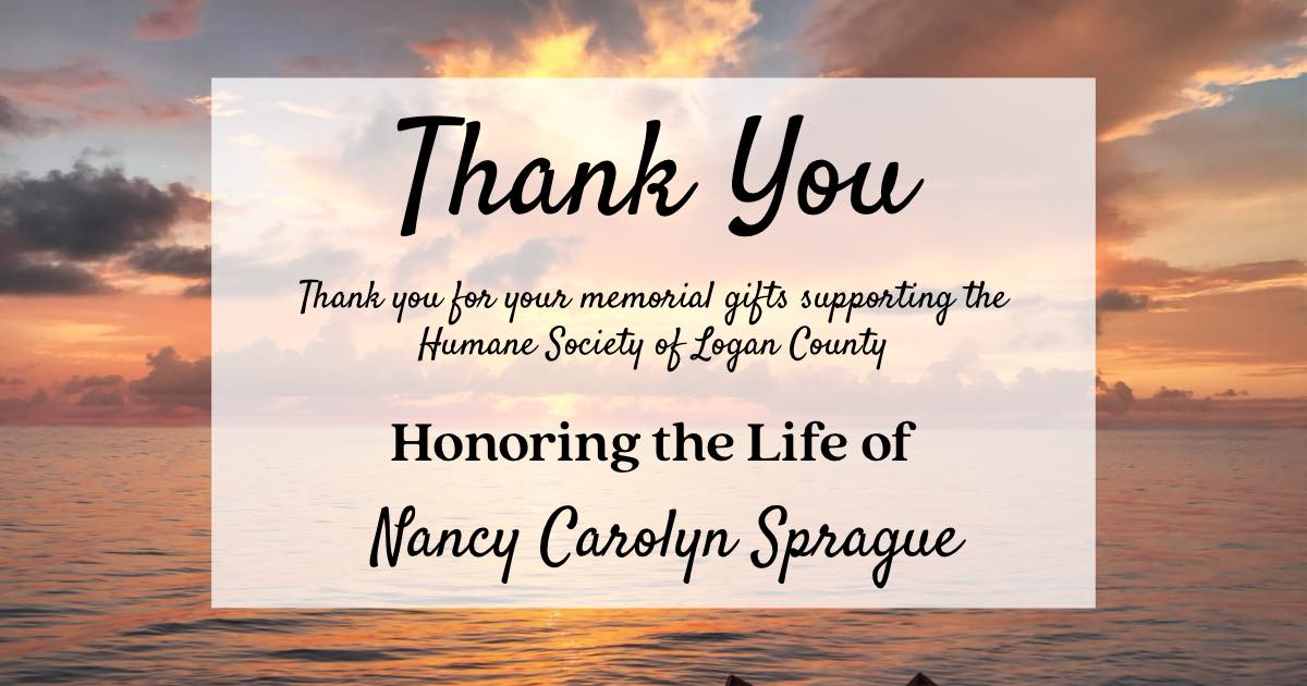 Nancy Carolyn Sprague